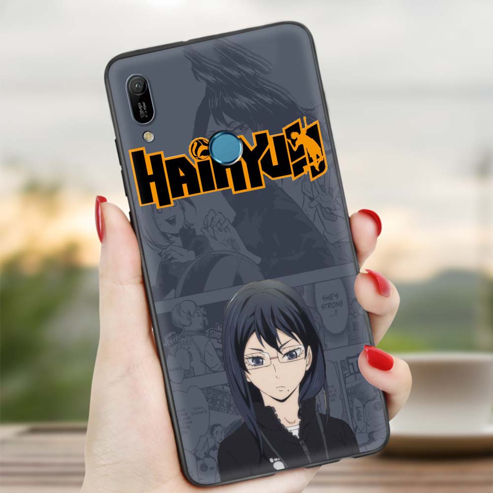 Мягкий чехол Haikyuu Hinata Attacks Love Volleyball Anime для Huawei P30 Pro P40 Lite EP Smart Z Y7 Y6 2019, чехол для телефона, сумка для мобильного телефона
