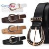 Retro Pin Buckle Women's Belt Simple Solid Color Decorative Jeans Belt