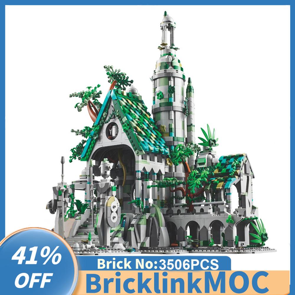НОВЫЙ 3506 деталей Игра фильмы серия MOC Сцена Затерянного города Модель DIY креативные идеи рождество Ребенок Игрушка Сборка Пазл день рождения Подарок