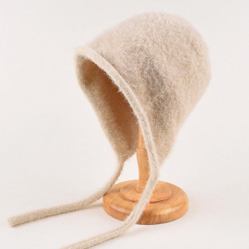 1 шт. Милая модная теплая шапка с искусственным мехом для защиты ушей, мягкая утолщенная защита от холода