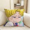 Cartoon SSailor MMoons Various Sizes Square Pillow Case For Car Home Bedchamber Decor