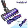 Direct Drive Carbon Fiber Floor Brush Roll Bar Replacement for DYSON V8 Cordless Cleaner Head Brush 967485-01 Part