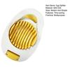 Wire Egg Slicer Stainless Steel Egg Splitter for Hard Boiled Eggs Egg Divider Egg Cutter Fruit Garnish Slicer Kitchen Gadget for Egg Salad Making