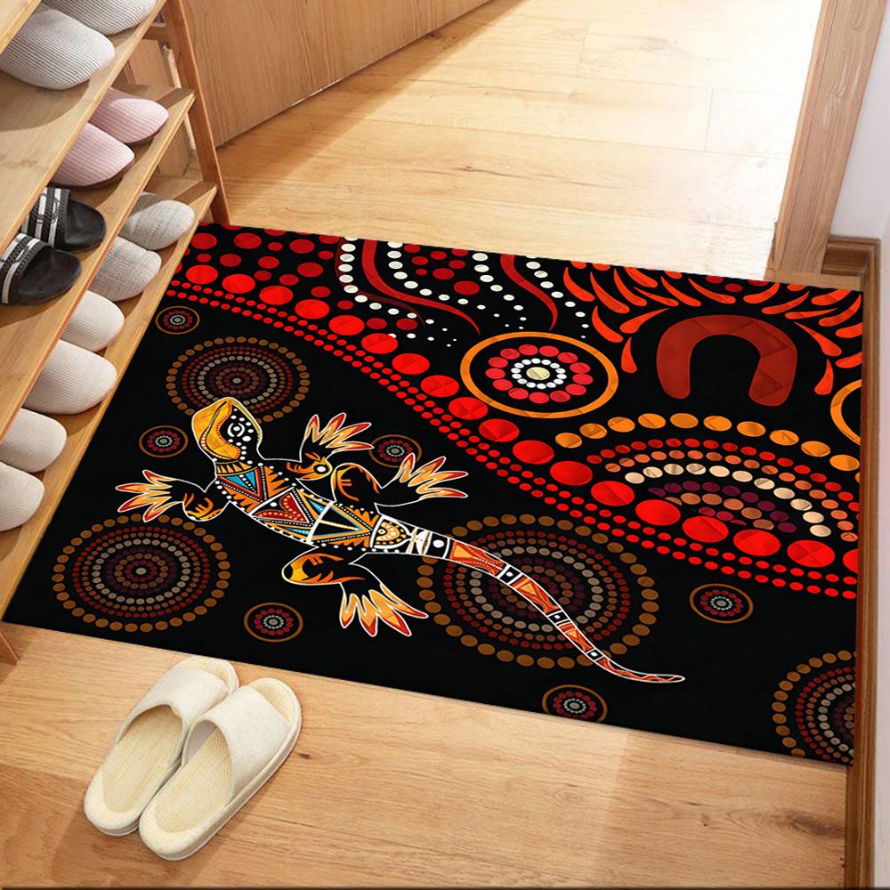 African Wildlife Celebration Floor Mats for Living Room, Bedroom and Room Decoration Are Suitable for Gifts.