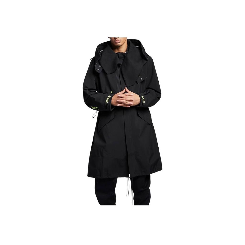Nike ACG Lab Acg Gore-Tex Повседневная спортивная куртка с капюшоном Мужские куртки Черные AQ3516-010