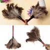 38cm Ostrich Natural Feather Dust Removal Brush, Electrostatic Dust Removal Tool Vacuum Cleaner Household Cleaning Accessories