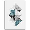 Canvas print, Rhombus arrangement