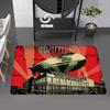 British Rock Led Band Z-Zeppelines Bathroom Mat Anti-slip Absorb Water Long Strip Cushion Bedroon Mat Hotel Decor Mat