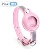 Pet GPS Tracker Leather Pet Adjustable Collars for Apple Airtag Location Tracker Dog Cat Anti-lost Reflective Protection Case