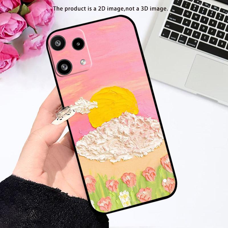 Чехол для Nothing Phone 3a Lite Модный чехол с защитой камеры Силиконовая задняя крышка для чехлов Nothing Phone 3a Lite Мягкий ТПУ Fundas