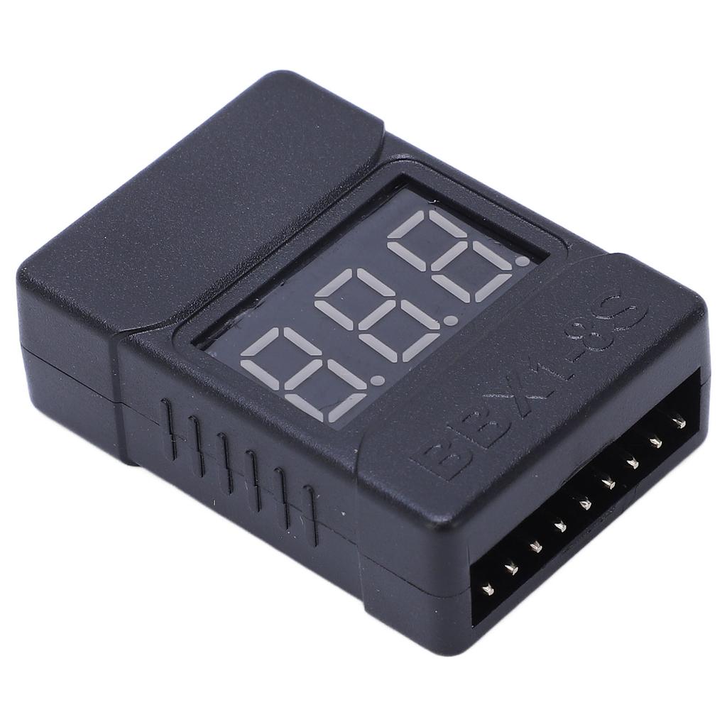 10PCS Lithium Battery Low Voltage Alarm ABS Shell Reverse Connection Protection Battery Voltage Tester