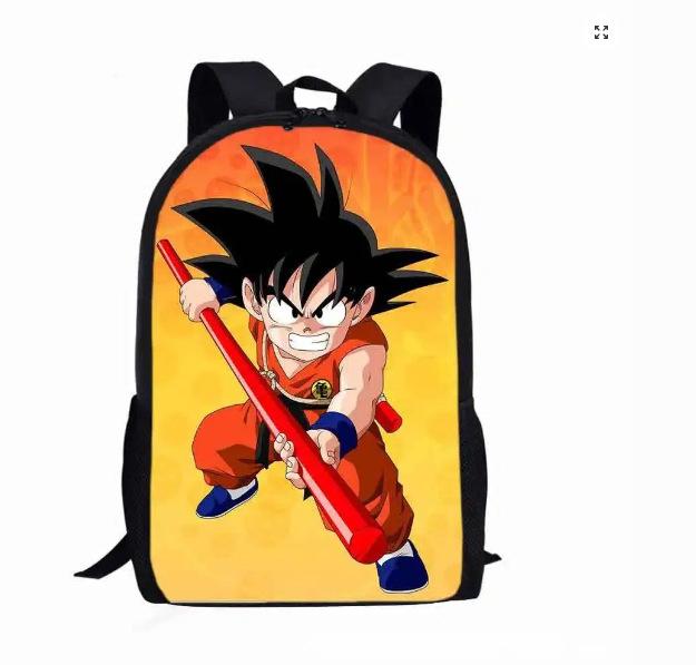Аниме Периферия Dragon Ball Рюкзак Dragonball Студенческая Школьная Сумка Wukong Полиэстеровый Рюкзак Рюкзак
