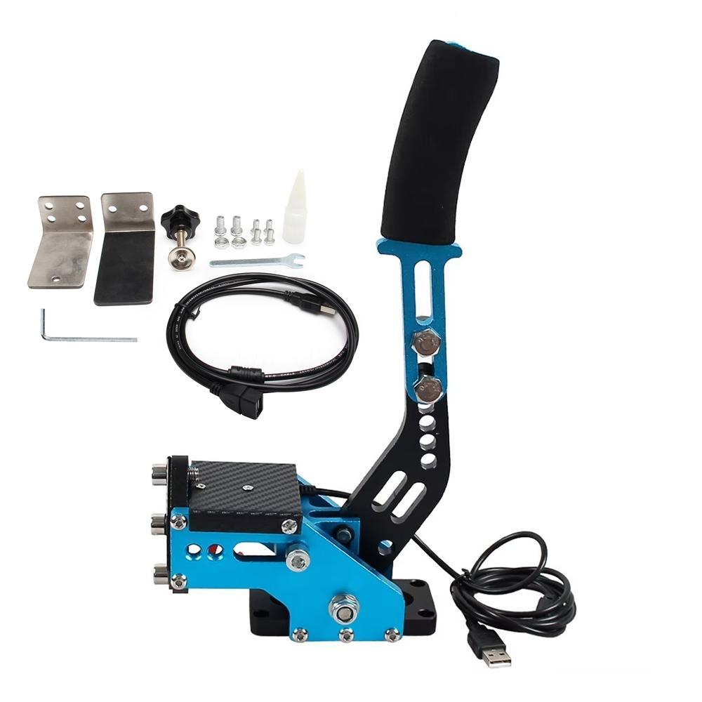 PC 14bit Hall Sensor USB SIM Racing Brake System Handbrake For Rally For Logitech G29/G27/G25 For Racing Games T300 T500