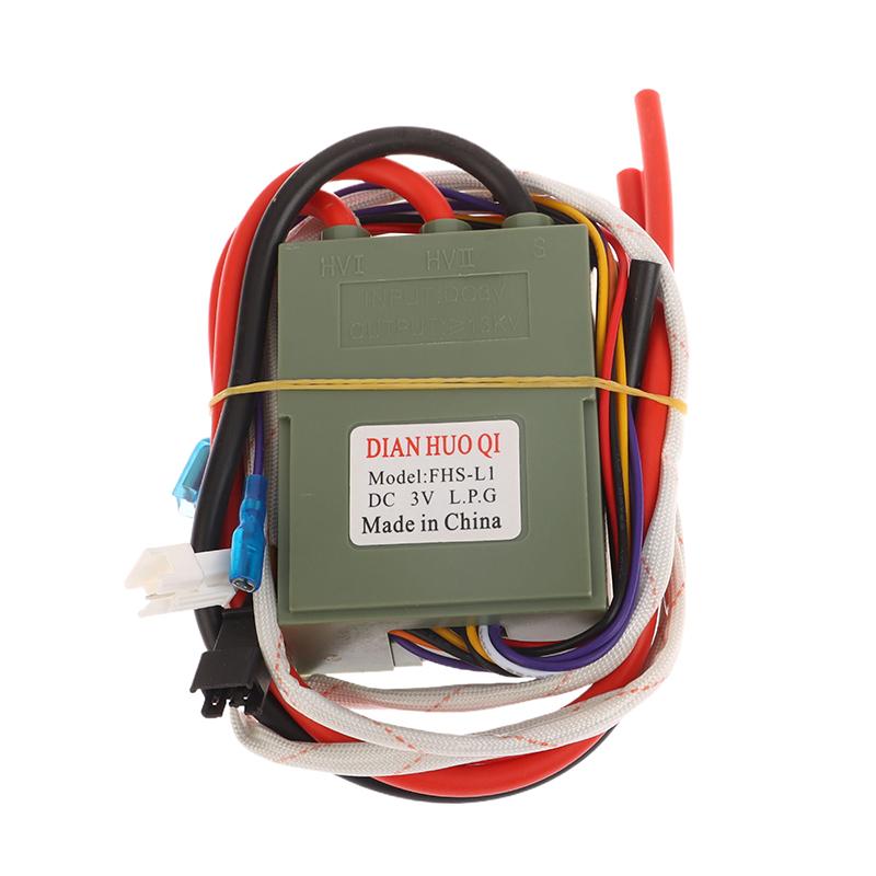 Dc 3V Gas Stove Double Ignition With Temperature Control And Display Pulse Igniter 12 Wires For Bosch Gas Water Heater