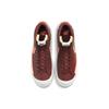 Nike Кроссовки Blazer Mid 77 Infinite Bronze Eclipse Crimson Обувь для скейтбординга DA7233-200