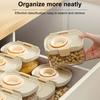Sealed Storage Jar Cereal Organizer BPA Free Large Capacity Transparent Design Dry Food Flour Sugar Storage Can