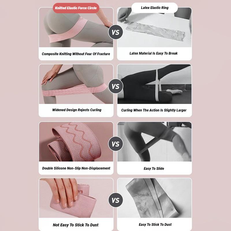 20-90Lb Resistance Bands For Legs And Butt Hip Glute Thigh Booty Elastic Workout Fitness Strips Loops Yoga Gym Band Buttocks