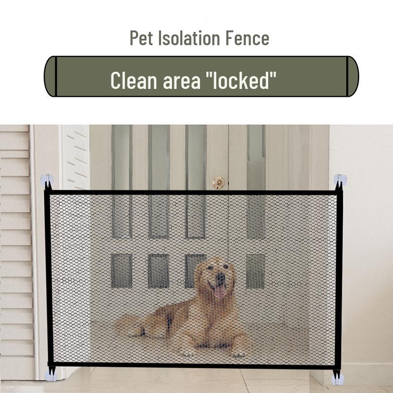 Портативный сетчатый барьер для питомцев: Внутренние ворота для собак и кошек, Изолирующий забор против побега