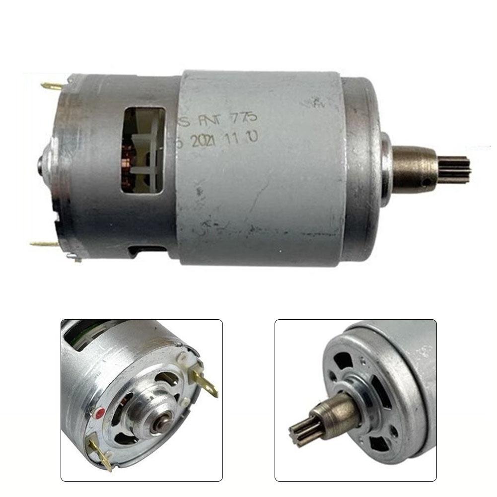 Accessory Part 18V 775 Motor 18V Motor Compact Size High-quality Materials 18V Voltage 1pc Quantity For DIY Projects