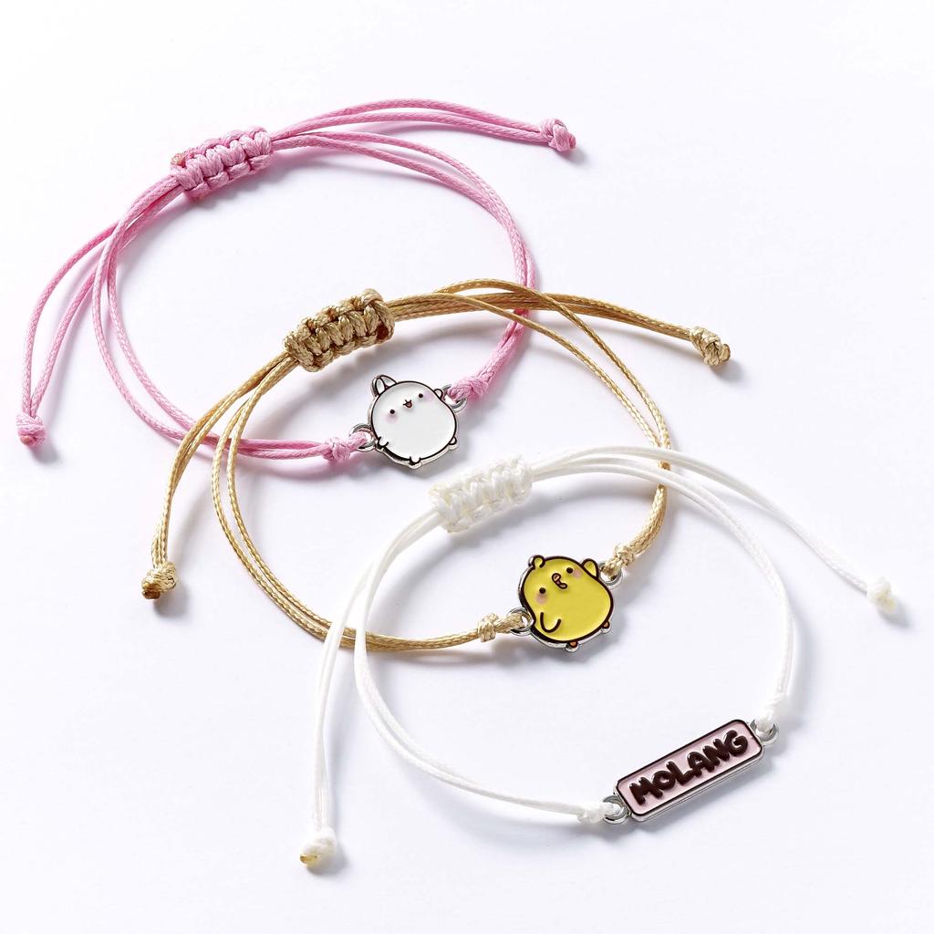 Molang and Piu Piu Friendship Bracelet Set