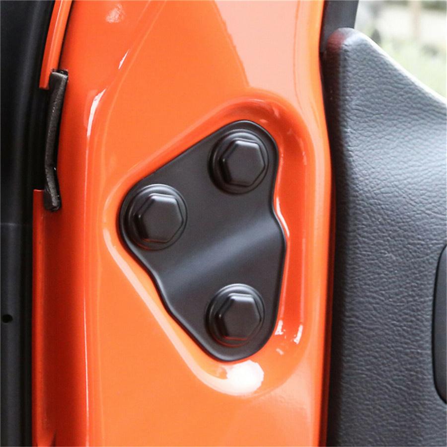 Door Screw Protector Cover Trim For Jeep Wrangler JL JLU JT 2018 2019 2020 2021