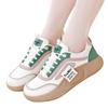 New Women's Casual Single Shoes Soft Sole Trendy Fashion Women's Shoes Breathable Waterproof Women's Shoes Spring White Shoes