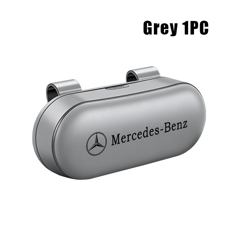 Car Visor Sunglasses Glasses Case Glasses Holder Clip Box For Benz AMG CLA CLS C180 C200 W204 W205 Exclusive A C E R V Class WH1