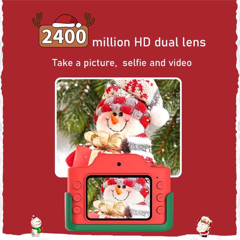 Рождественский подарок Детская камера Wi-Fi версия цифровой камеры Санта-мультфильма