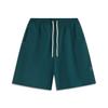 Удобные Простые Универсальные Свободного Кроя Однотонные Пятиточечные Повседневные Шорты Мужские шорты Темно-Рифово-Зеленый AKSV207-3