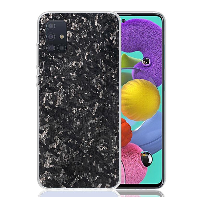 Чехол для телефона с узором из кованого карбона для Samsung Galaxy A52 A51 A50S A12 A22 A32 A72 A10S A30S A31 A71 Note 20 Ultra 10 Plus S10 Gal