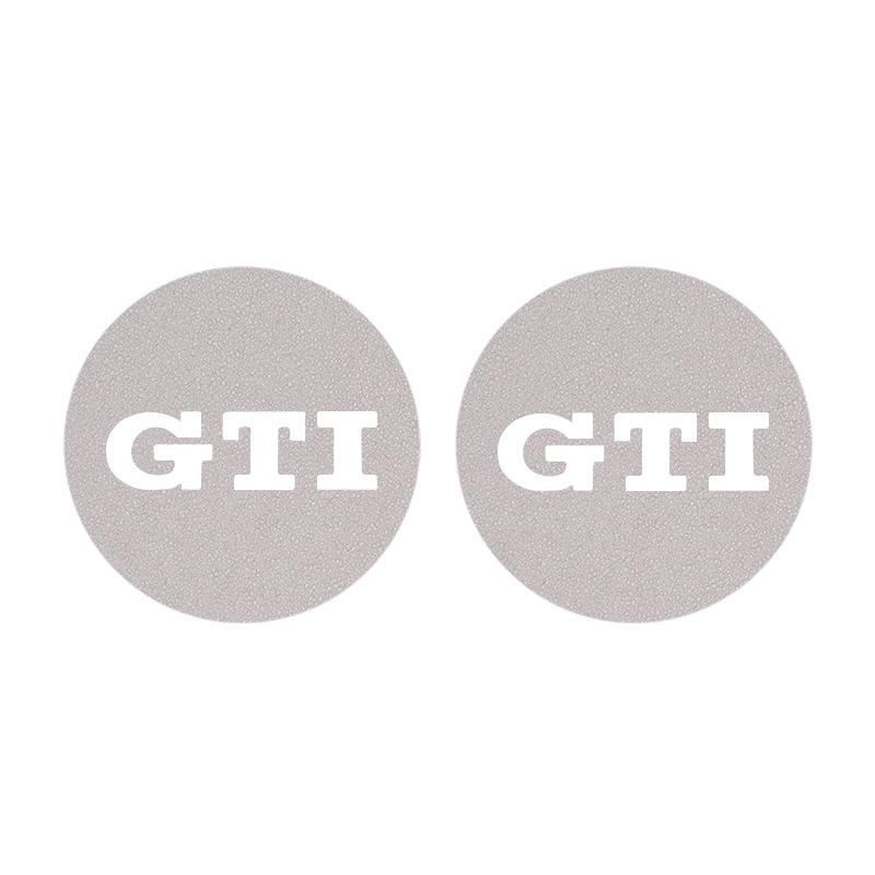 2026 Hot 2Pcs Car Coaster Water Cup Mat Non-Slip Pad For Volkswagen VW Golf Amarok Beetle GTI Magotan T-ROC T-Cross Polo Atlas ID3 Tiguan