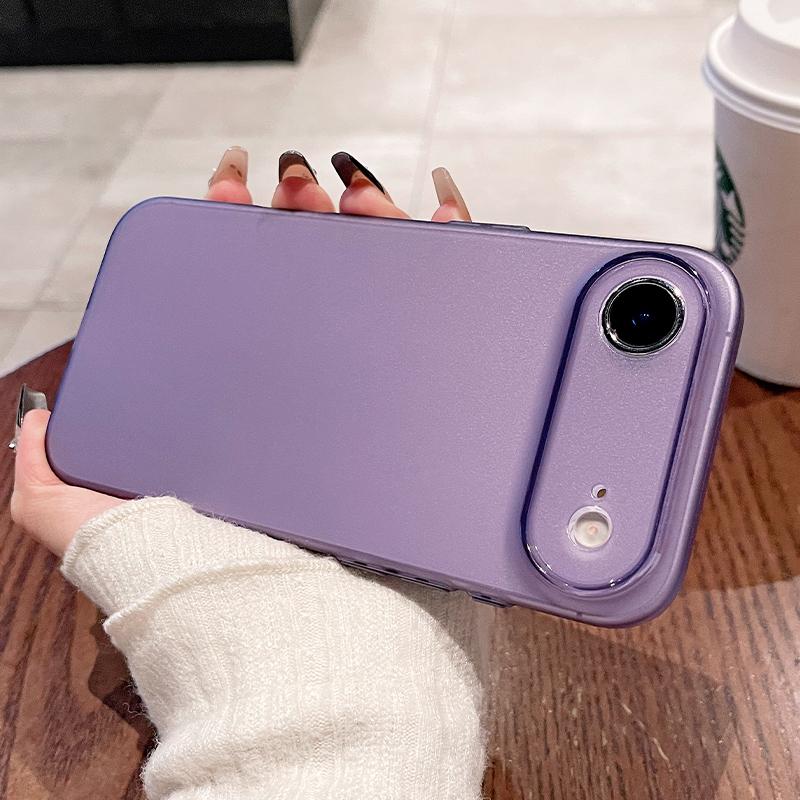 0,45 мм Ультратонкий Матовый Мягкий Силиконовый Чехол Для iPhone Air 17 16 15 14 Pro Max Plus 16E Конфетный Цвет Полупрозрачный Тонкий Прозрачный Корпус