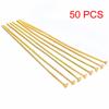 50-100Pcs Stainless Steel Flat Heads Needle Earrings Head Eye Pins Gold Plated for Jewelry Findings Making Accessories Supplies