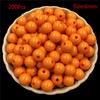 Acrylic Pine Beads 200Pcs 6 Mm Multi-color Round Beads Handmade Jewelry Making Materials Jewelry Accessories DIY Bracelet Necklace