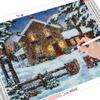Diamond Painting Winter Kit New Arrival Diamond Embroidery House Mosaic Landscape Christmas Decorations For Home