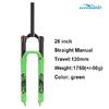 MTB Oil Air Bicycle Suspension Bicycle Suspension Disc Brake 26/27.5/29er32 HL RL100mm Alloy Mountain Bike Fork For Bicycle Part