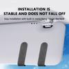Visor Sun Glasses Seametal Car Case Sunglasses Organizer Holder Suede Leather Car Glasses Storage Bag