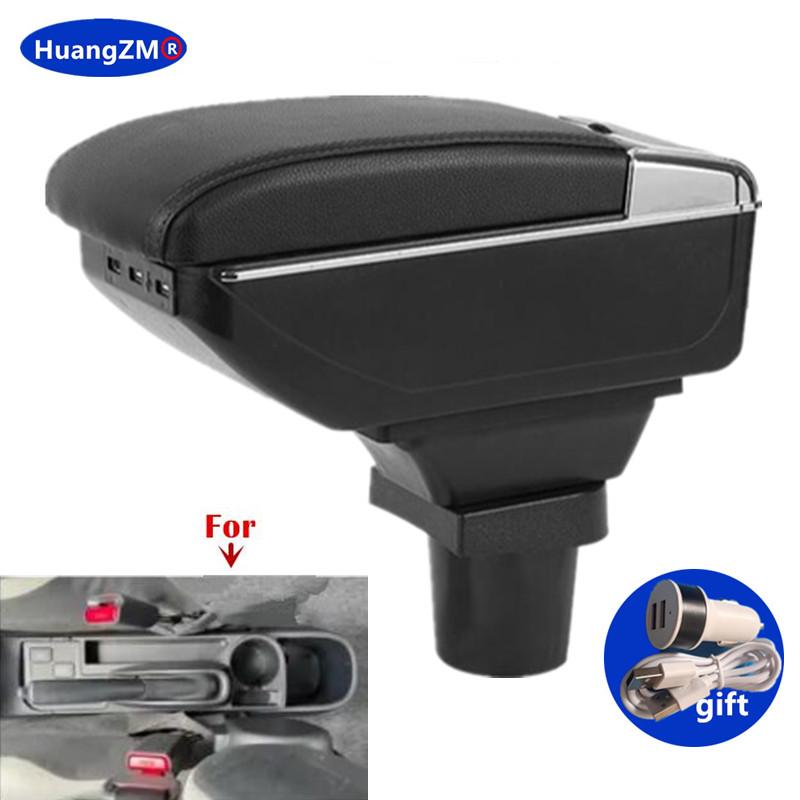 For Toyota Yaris 3 Car Armrest Box For Toyota Hybrid / Yaris Vitz Armrest Box Central Storage box Retrofit Car Accessories