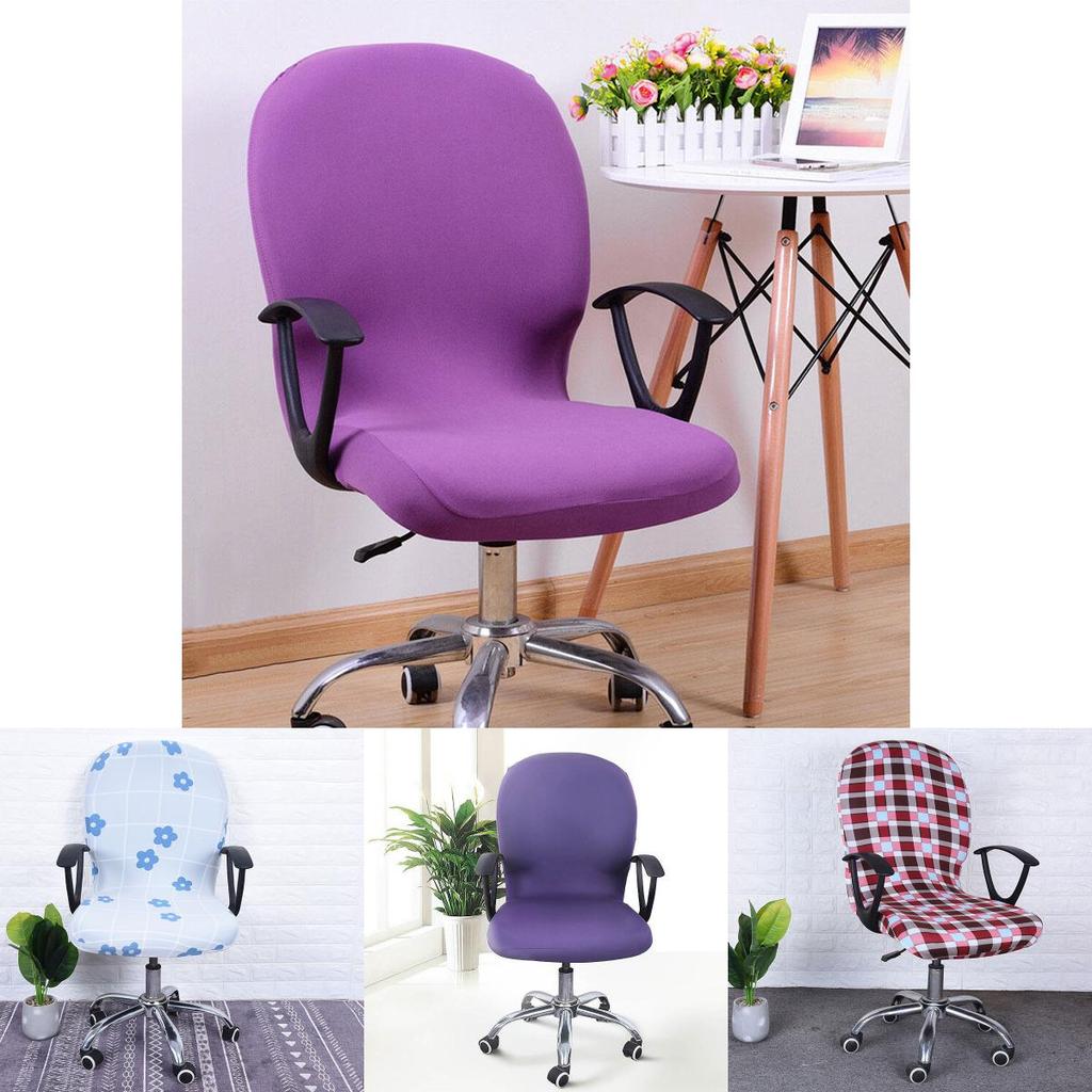 Elegant Spandex Stretch Office Chair Cover Available In 13 Stylish Colors