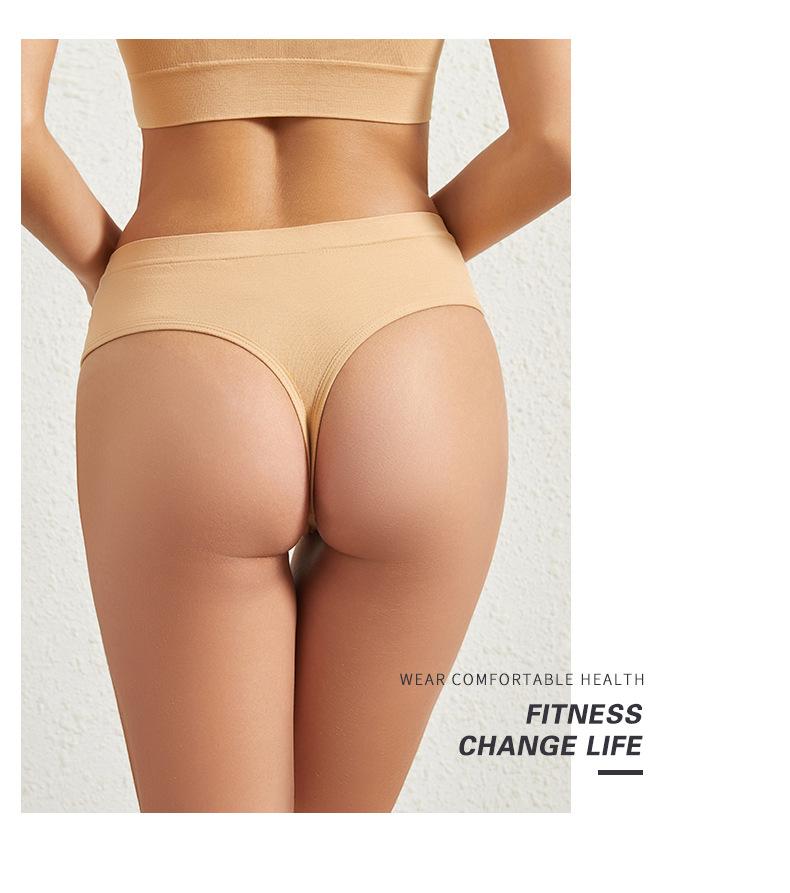 Спортивное нижнее белье для девочек, стринги, женские, с низкой талией, сексуальные, хлопковые, для девочек, трусики-трусики, большие размеры, для фитнеса, спортивные, однотонные, с надписью «T»