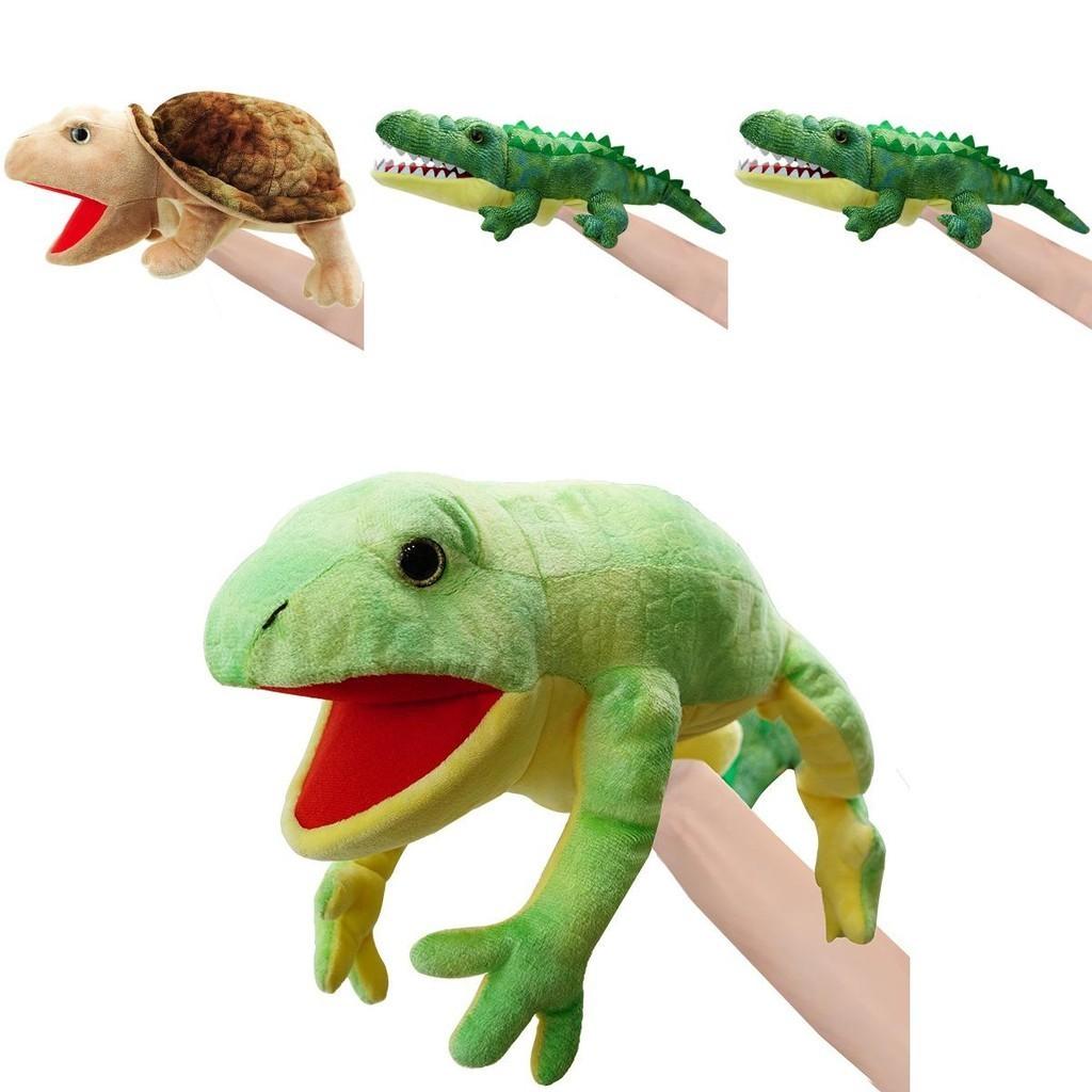 Adorable Lizard Puppet Plush Toy Soft Reptile Stuffed Animal For Kids Customizable Picture Design Short Plush 50cm Height