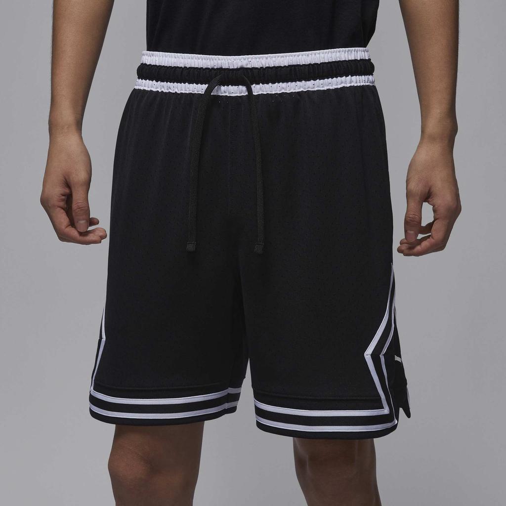 Jordan Dri-FIT Diamond Модные Удобные Универсальные Быстросохнущие Дышащие Повседневные Шорты Мужские шорты Черный HF9911010