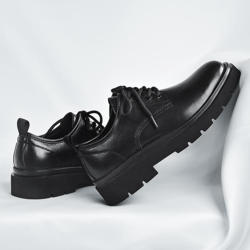 Новое поступление мужских повседневных кожаных туфель, стильные мягкие мужские кроссовки, универсальная мужская обувь для свадебного платья, элегантные мужские туфли для жениха