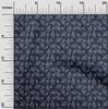 oneOone Ткань Cotton Flex с художественным цветочным принтом Sashiko Craft Fabric BTY 40 дюймов