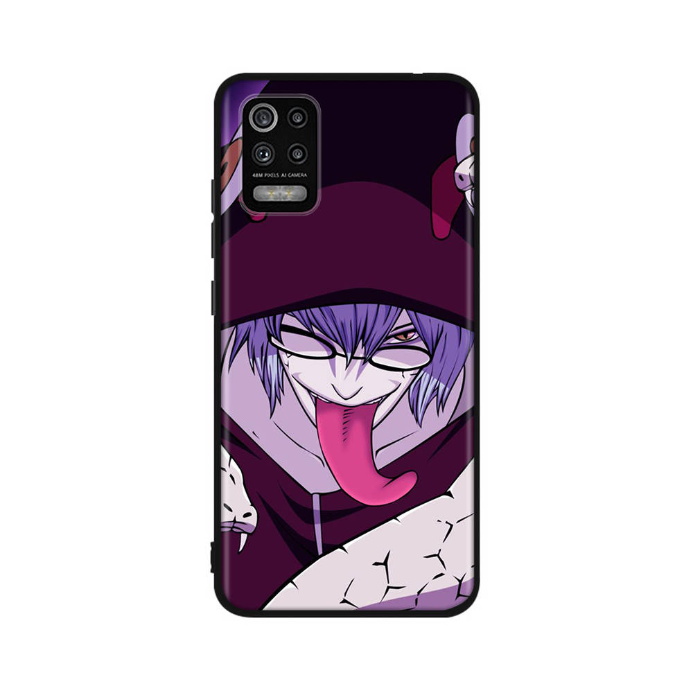 Чехол DT13 Naruto Anime для OPPO Reno 8 6 5 4 Pro Find X3 A17 A31 A38 A40 A53 A54 A55 A74 A76 A78 A77 A80 A94 A95 A96 Lite, черный мягкий чехол
