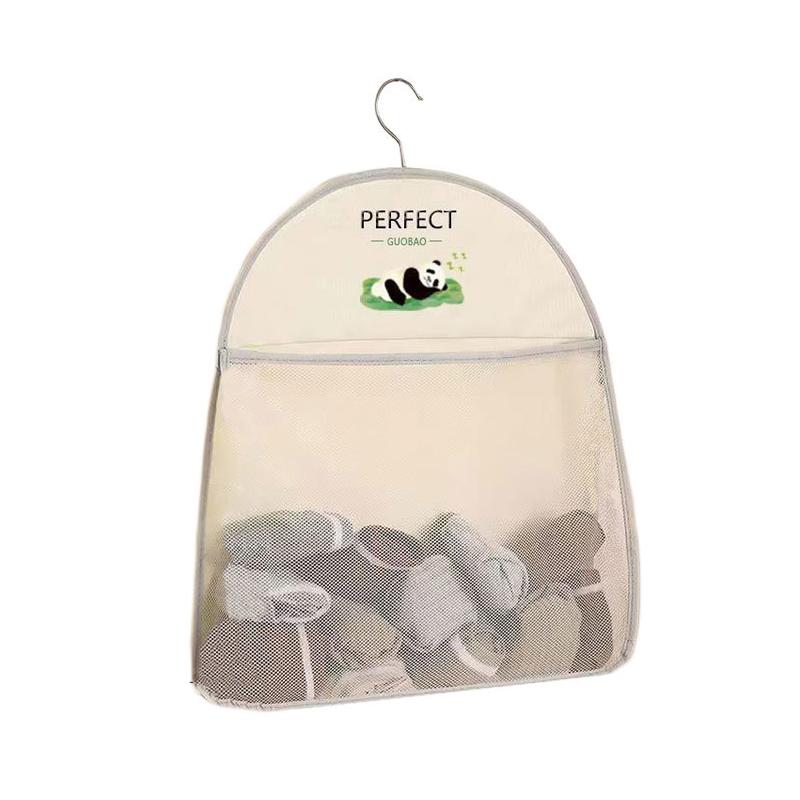 Single/Double/Three-Layer Hanging Mesh Bag Closet Dormitory Hanging Bag Net Bag Underwear Storage Bag