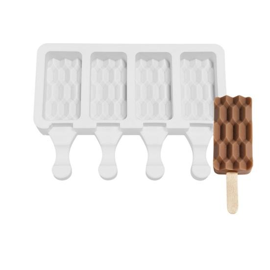 Устойчивая к разрыву форма для мороженого, легкосъемная силиконовая форма «сделай сам», безопасная форма для мороженого для дома