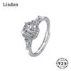 Классическое кольцо Lindon с медным цирконием, женские ювелирные изделия, свадебный подарок для вечеринки
