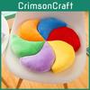 Colorful Windmill Seat Cushion With Soft Plush Cover For Office And Home Comfort