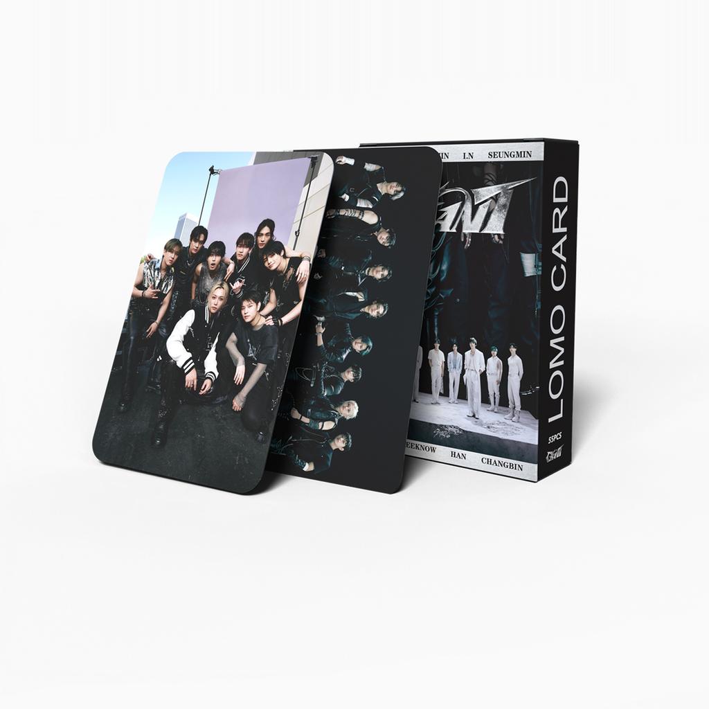 55pcs/Set Box Stray Kids Lomo Cards Ginet Karma Do It ATE Album Themed Photocards Hyunjin Collection For Fans Oddinary XGift